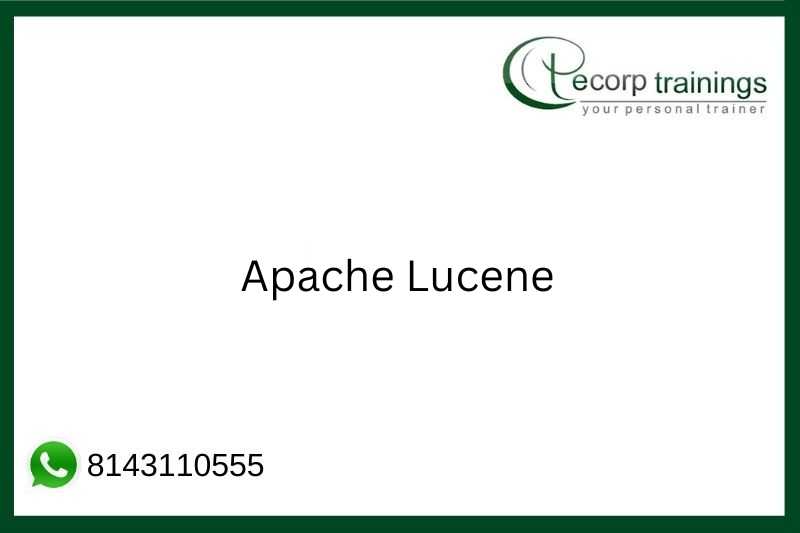 apache lucene indexing and searching