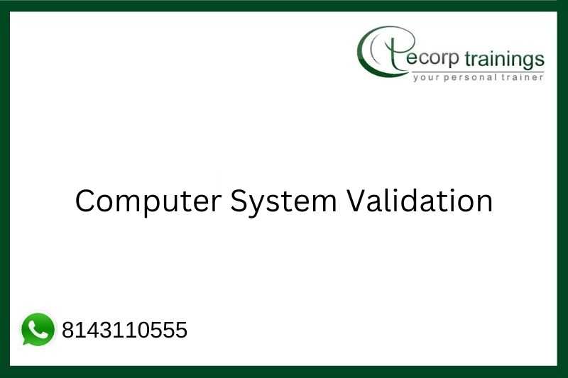 IBM Computerized System Validation CSV