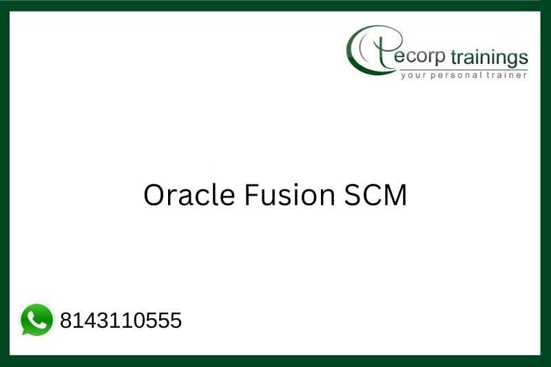 Oracle Fusion SCM Job Support