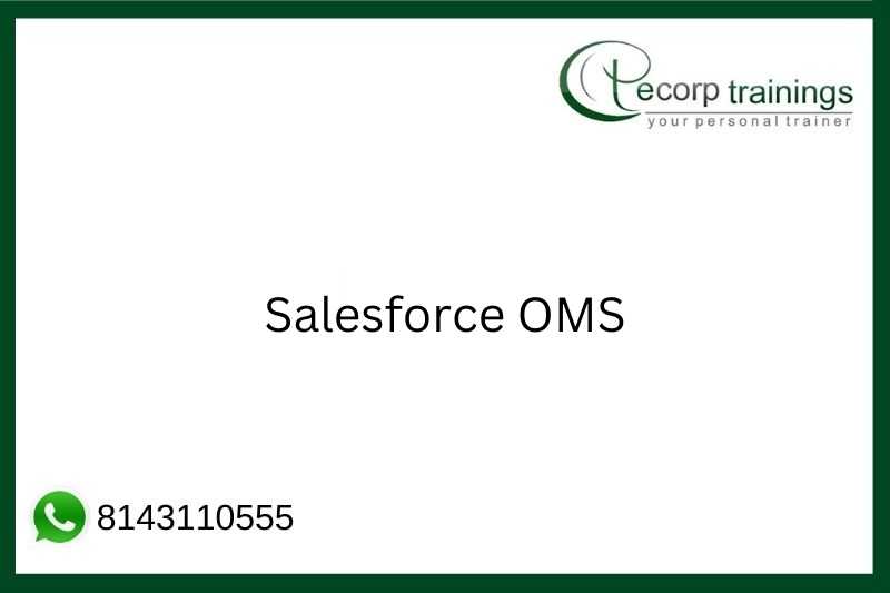 Salesforce Order Management System (OMS) Training Hyderabad india ...